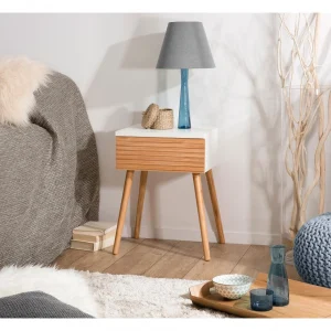 MACABANE Chevet 1 Tiroir Style Scandinave CAMY Paris 9