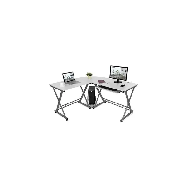 Songmics Bureau Informatique Table Informatique Travail Ordinateur Meuble De Bu… Nouvelle Collection 6