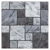 Atmosphera, Createur D’Interieur 2 Stickers Carrelage Mur – Noir Promotio de vente 5