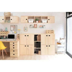 Astigarraga Meuble De Rangement En Pin 4 Portes Dinamic. boutique en ligne 8