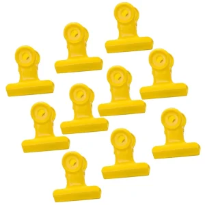 Marque Generique 10pcs Clips De Charnière En Métal Pince à Papier Bulldog Pince / Cl… Nouvelle Collection 13
