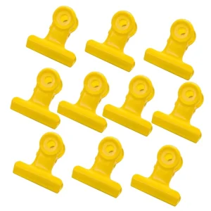 Marque Generique 10pcs Clips De Charnière En Métal Pince à Papier Bulldog Pince / Cl… Nouvelle Collection 15