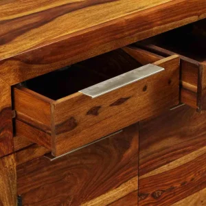 Service Clients Dédié VidaXL Buffet Console Meuble De Rangement Bois De Sheesham 160 X 35 X … 9