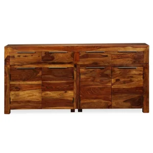 Service Clients Dédié VidaXL Buffet Console Meuble De Rangement Bois De Sheesham 160 X 35 X … 15