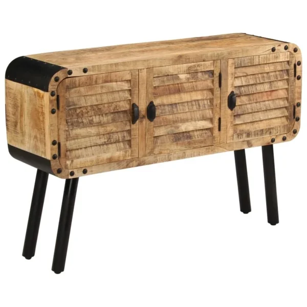 Top ventes VidaXL Bois Manguier Massif Buffet Commode Bahut Vaisselier Meuble Ran… 4