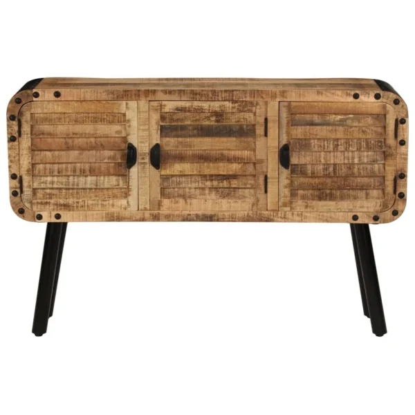 Top ventes VidaXL Bois Manguier Massif Buffet Commode Bahut Vaisselier Meuble Ran… 5