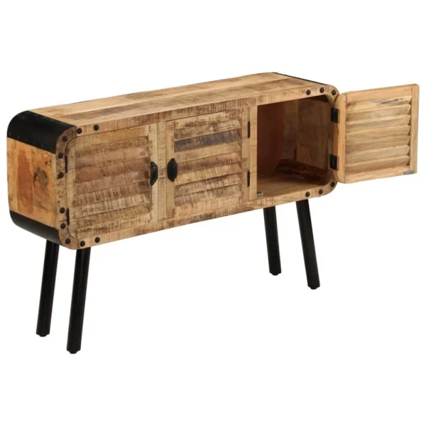 Top ventes VidaXL Bois Manguier Massif Buffet Commode Bahut Vaisselier Meuble Ran… 6