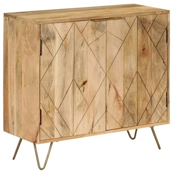 prix abordable VidaXL Bois De Manguier Massif Buffet Armoire De Rangement Salon Chamb… 1