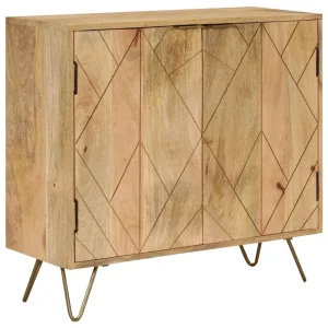 prix abordable VidaXL Bois De Manguier Massif Buffet Armoire De Rangement Salon Chamb… 15
