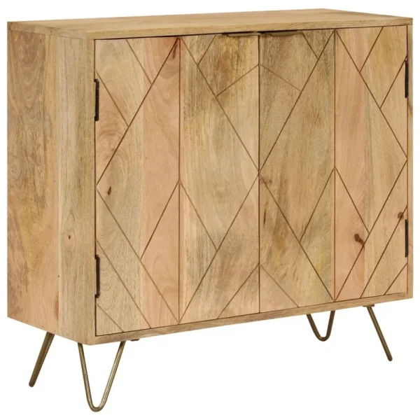 prix abordable VidaXL Bois De Manguier Massif Buffet Armoire De Rangement Salon Chamb… 6