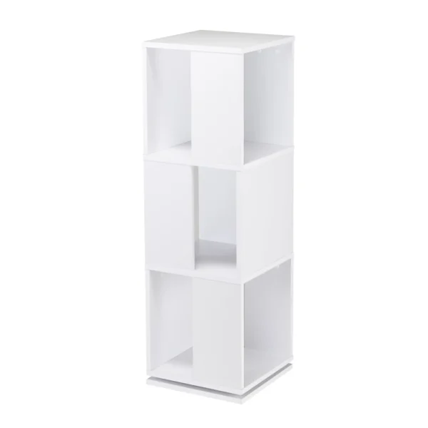 FMD Tour De Rangement Pivotante – Coloris Blanc. excellents soldes 3
