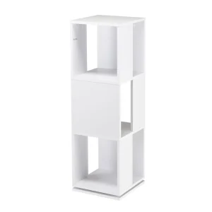 FMD Tour De Rangement Pivotante – Coloris Blanc. excellents soldes 13
