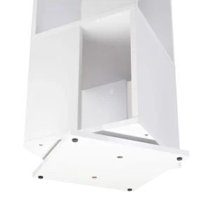 FMD Tour De Rangement Pivotante – Coloris Blanc. excellents soldes 15