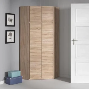 CSTORE ACADEMICA Armoire D’angle – Décor Chene Sonoma – Contemporain – Chamb… en ligne officielle 11