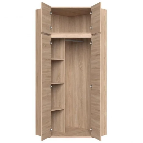 CSTORE ACADEMICA Armoire D’angle – Décor Chene Sonoma – Contemporain – Chamb… en ligne officielle 5