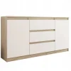 Hucoco ALBI | Commode Scandinave 140x40x76 Cm | Meuble Rangement Chambre/salo… marque moins cher 29