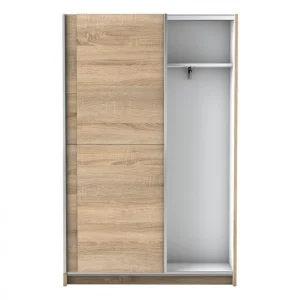 soldes magasin BUT Armoire 2 Portes Coulissantes L.125 Cm FAST Imitation Chêne 15