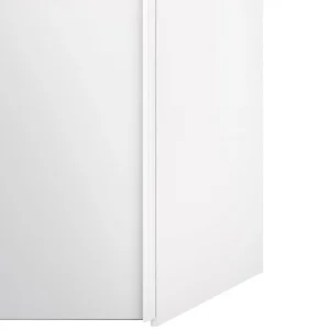 achetez BUT Armoire 2 Portes Coulissantes L.150 Cm ELEGANCE MINI Blanc Laqué 13