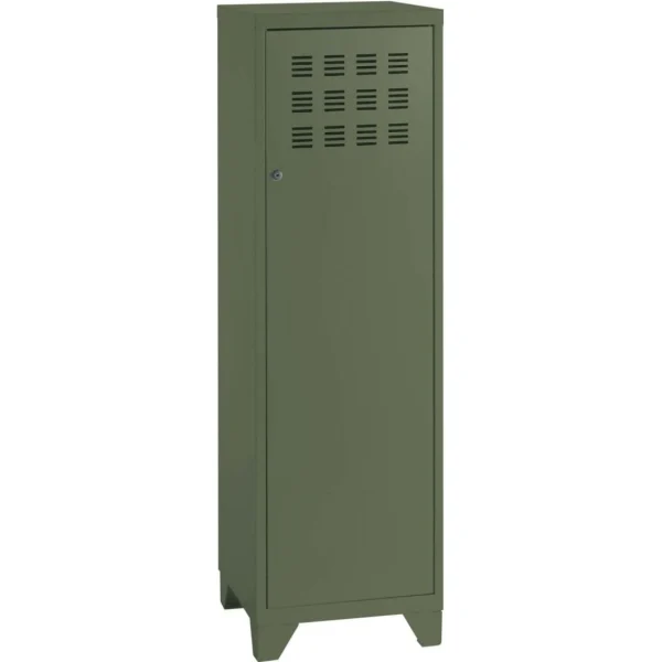 PIERRE HENRY Armoire De Rangement Métal 1 Porte Kaki. mode 1