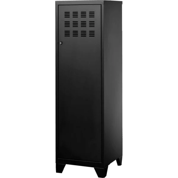 Vente PIERRE HENRY Armoire De Rangement Métal 1 Porte Noir Mat. 1