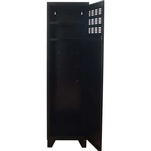 Vente PIERRE HENRY Armoire De Rangement Métal 1 Porte Noir Mat. 5