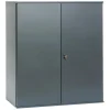 site pas cher PIERRE HENRY Armoire Métallique Anthracite Brico Hauteur 105 Cm. 10