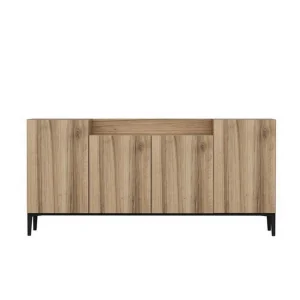 à prix réduits Homemania Armoire Multifonctionnelle Ellaria – Portes, étagères – Du Salon, Du… 13