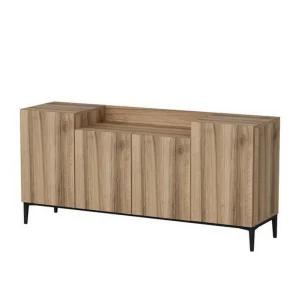 à prix réduits Homemania Armoire Multifonctionnelle Ellaria – Portes, étagères – Du Salon, Du… 15