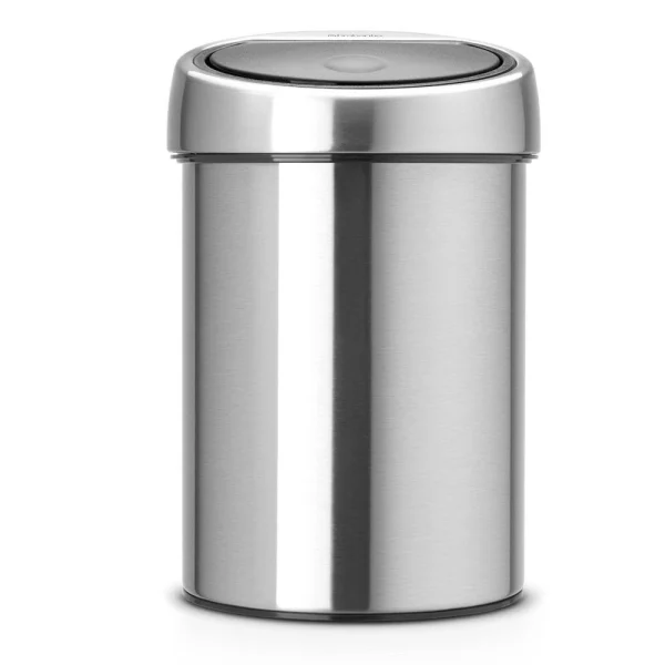 Boutique officielle Brabantia Touch Bin, 3L – Matt Steel 1