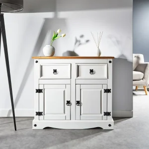 Acheter Maintenant IDIMEX Buffet CAMPO Avec 2 Tiroirs Et 2 Portes, Style Mexicain En Pin Massif … 9