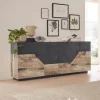 Ahd Amazing Home Design Buffet Moderne 200x43cm Meuble De Salon 4 Pièces De Cuisine Hariett R… france 16