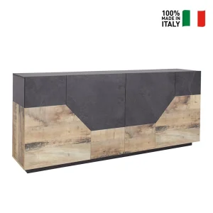 Ahd Amazing Home Design Buffet Moderne 200x43cm Meuble De Salon 4 Pièces De Cuisine Hariett R… boutique en ligne 9