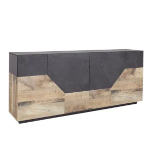 Ahd Amazing Home Design Buffet Moderne 200x43cm Meuble De Salon 4 Pièces De Cuisine Hariett R… boutique en ligne 11
