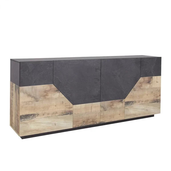 Ahd Amazing Home Design Buffet Moderne 200x43cm Meuble De Salon 4 Pièces De Cuisine Hariett R… boutique en ligne 4