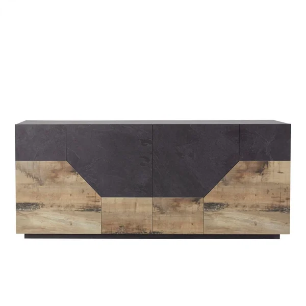 Ahd Amazing Home Design Buffet Moderne 200x43cm Meuble De Salon 4 Pièces De Cuisine Hariett R… boutique en ligne 5