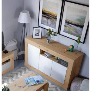 marques de renommée ALTER Buffet Moderne à 3 Portes, Meuble TV De Salon, Buffet De Cuisine, Cm … 11