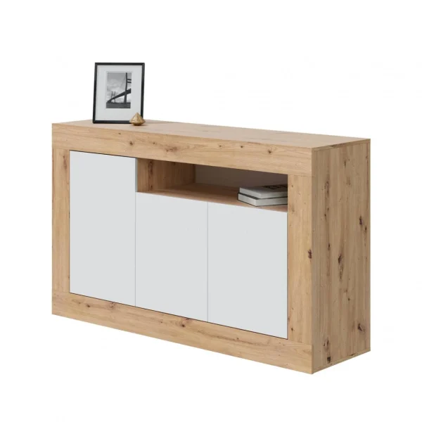 marques de renommée ALTER Buffet Moderne à 3 Portes, Meuble TV De Salon, Buffet De Cuisine, Cm … 5