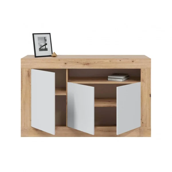marques de renommée ALTER Buffet Moderne à 3 Portes, Meuble TV De Salon, Buffet De Cuisine, Cm … 6