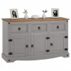 IDIMEX Buffet RAMON Avec 3 Tiroirs Et 3 Portes, Style Mexicain En Pin Massif … site en ligne 19