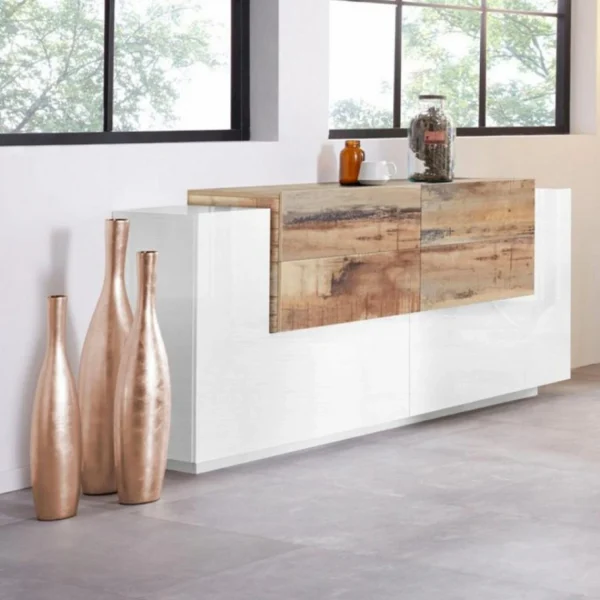 à prix d'occasion Ahd Amazing Home Design Buffet Salon 160cm 4 Tiroirs 2 Portes Salle À Manger New Coro Home 1