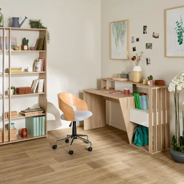 Authenticité garantie Bureau 1 Tiroir LINEA NATURA PALOMA 3