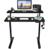 Giantex Bureau Assis-debout électrique Avec 2 Plateaux De 120 X 70 Cm, Régla… pas cher 17