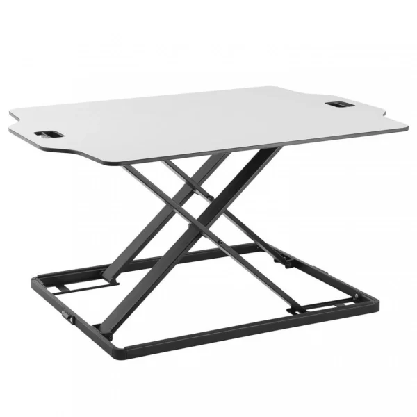 vente en ligne SANS MARQUE Bureau Assis-debout Repose-bureau Réglable En Hauteur Avec Vérin à … 1