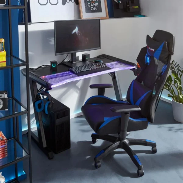Bureau Avec Plateau Led BXGAMING HERO marque pas cher 3