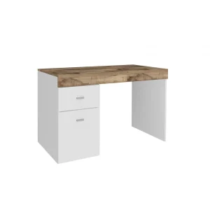 ALTER Bureau Avec Tiroirs Et Plateau De Rangement, Made In Italy, Table D’or… boutique pas cher 11