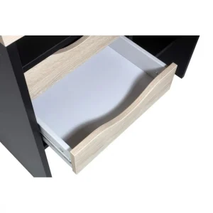 BUT Bureau D’angle ALKOR Imitation Chêne Et Noir magasin 11