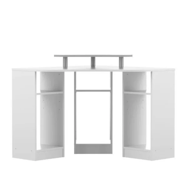 Paris TEMAHOME Bureau D’angle CORNER – Blanc – SYMBIOSIS 3