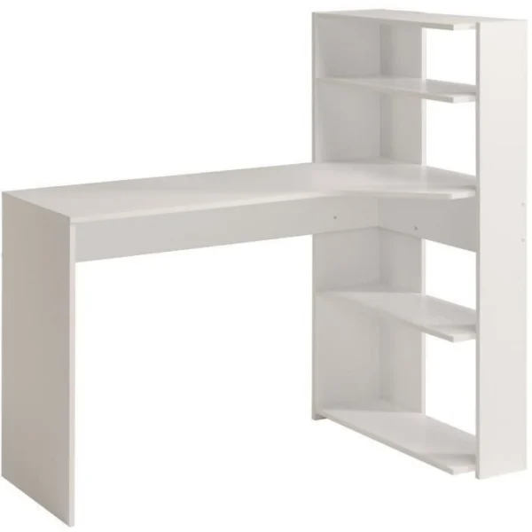 BUT Bureau D’angle PENCIL Blanc fashion pas cher 1