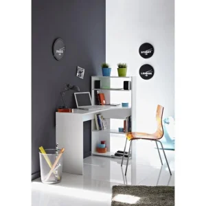 BUT Bureau D’angle PENCIL Blanc fashion pas cher 11