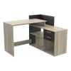 BUT Bureau D’angle OPTIMA 2 Imitation Chêne Et Noir acheter 17